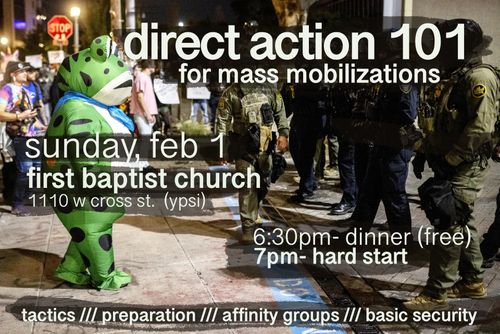 Direct Action 101 for Mass Mobilizations